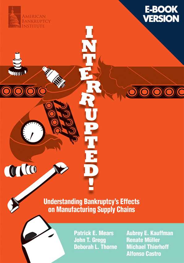 Interrupted! Understanding Bankruptcy's Effects on Manufacturing Supply Chains